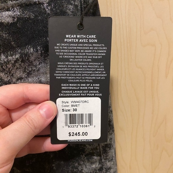 NWT Hudson Jeans - Picture 2 of 4